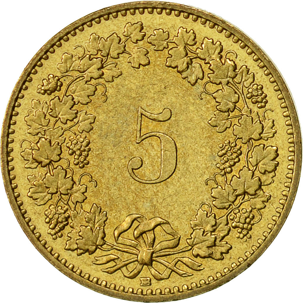 Monnaie, Suisse, 5 Rappen, 1992, Bern, TTB+, Aluminum-Bronze, KM:26c