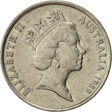 Monnaie, Australie, Elizabeth II, 10 Cents, 1989, TTB, Copper-nickel, KM:81