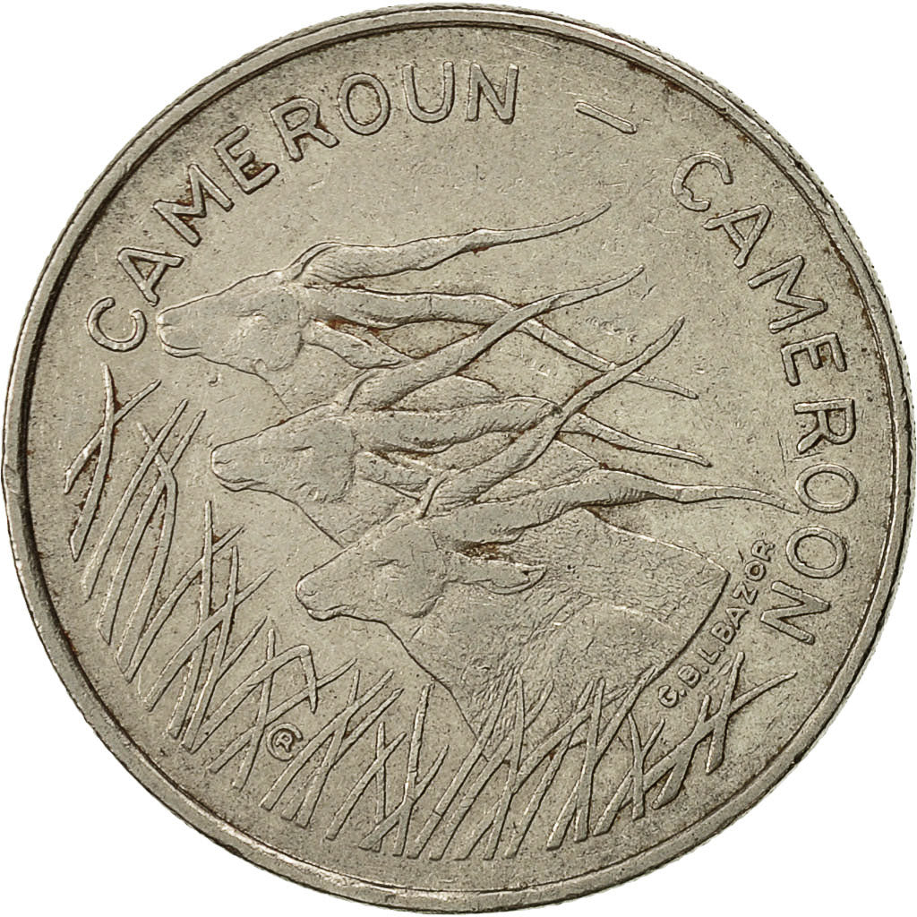 Moneta, Camerun, 100 Francs, 1972, Paris, BB, Nichel, KM:16