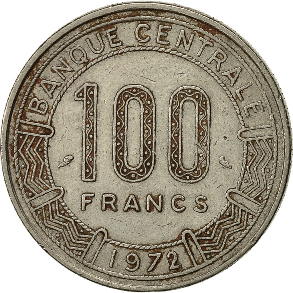 Moneta, Camerun, 100 Francs, 1972, Paris, BB, Nichel, KM:16