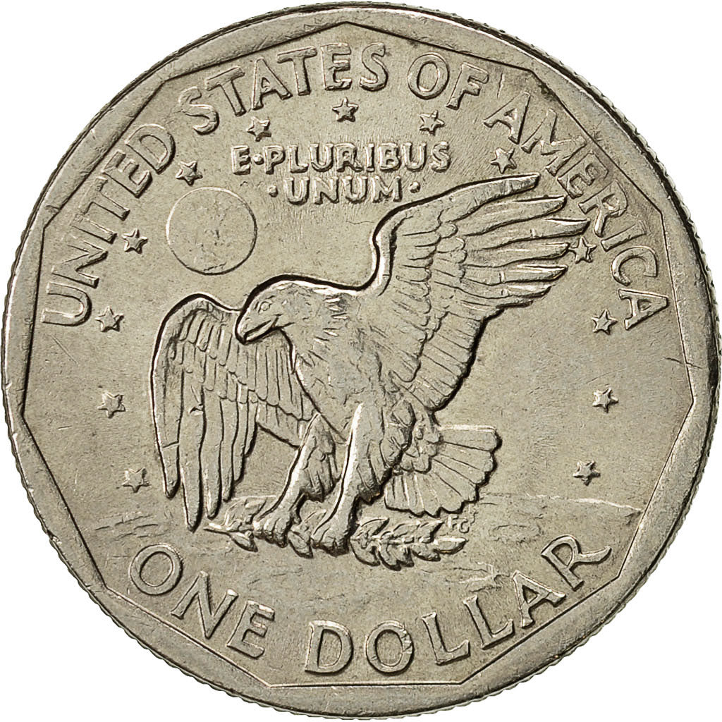 Coin, United States, Susan B. Anthony Dollar, Dollar, 1979, U.S. Mint