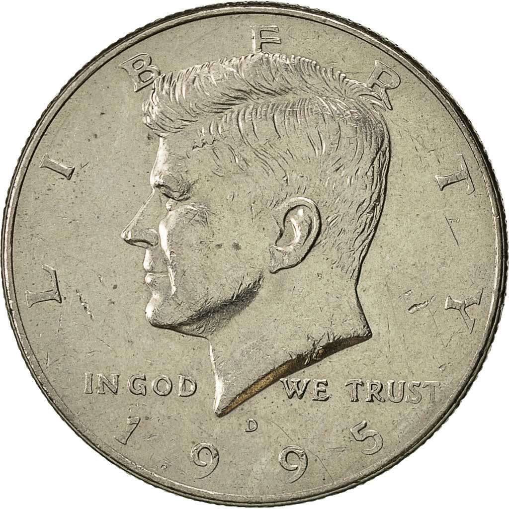 Moneta, Stati Uniti, Kennedy Half Dollar, Half Dollar, 1995, U.S. Mint, Denver