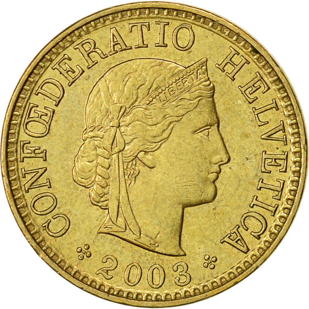 Monnaie, Suisse, 5 Rappen, 2003, Bern, TTB+, Aluminum-Bronze, KM:26c