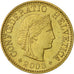 Monnaie, Suisse, 5 Rappen, 2003, Bern, TTB+, Aluminum-Bronze, KM:26c