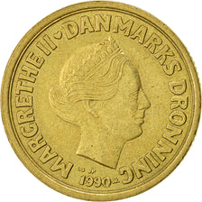 Monnaie, Danemark, Margrethe II, 20 Kroner, 1990, Copenhagen, TTB+