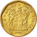 Moneda, Sudáfrica, 10 Cents, 1994, EBC, Bronce chapado en acero, KM:135