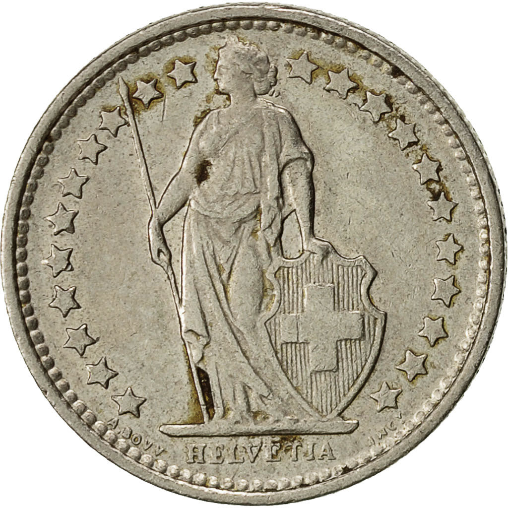 Monnaie, Suisse, 1/2 Franc, 1974, Bern, TTB, Copper-nickel, KM:23a.1