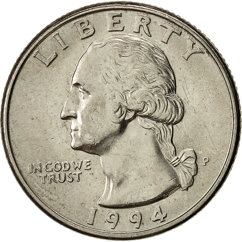 Monnaie, États-Unis, Washington Quarter, Quarter, 1994, U.S. Mint