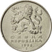 Coin, Czech Republic, 5 Korun, 1995, AU(50-53), Nickel plated steel, KM:8