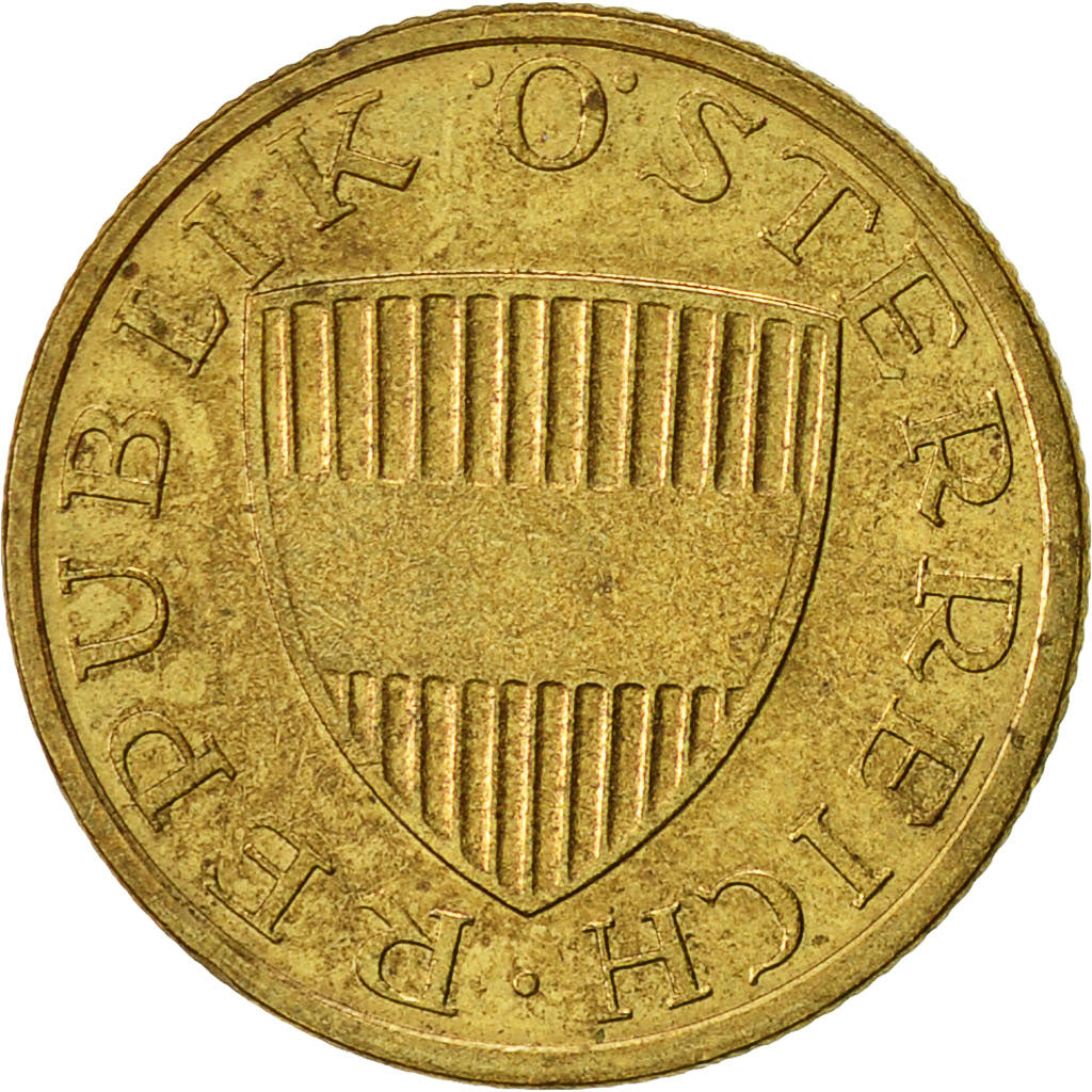 Coin, Austria, 50 Groschen, 1995, EF(40-45), Aluminum-Bronze, KM:2885
