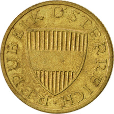 Coin, Austria, 50 Groschen, 1995, EF(40-45), Aluminum-Bronze, KM:2885
