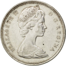 CANADA, Dollar, 1966, Royal Canadian Mint, KM #64.1, EF(40-45), Silver, 36,...