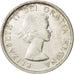 CANADA, Dollar, 1958, Royal Canadian Mint, KM #55, EF(40-45), Silver, 36, 23.05