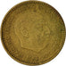 Münze, Spanien, Francisco Franco, caudillo, Peseta, 1964, SS, Aluminum-Bronze