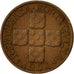 Coin, Portugal, 20 Centavos, 1963, EF(40-45), Bronze, KM:584