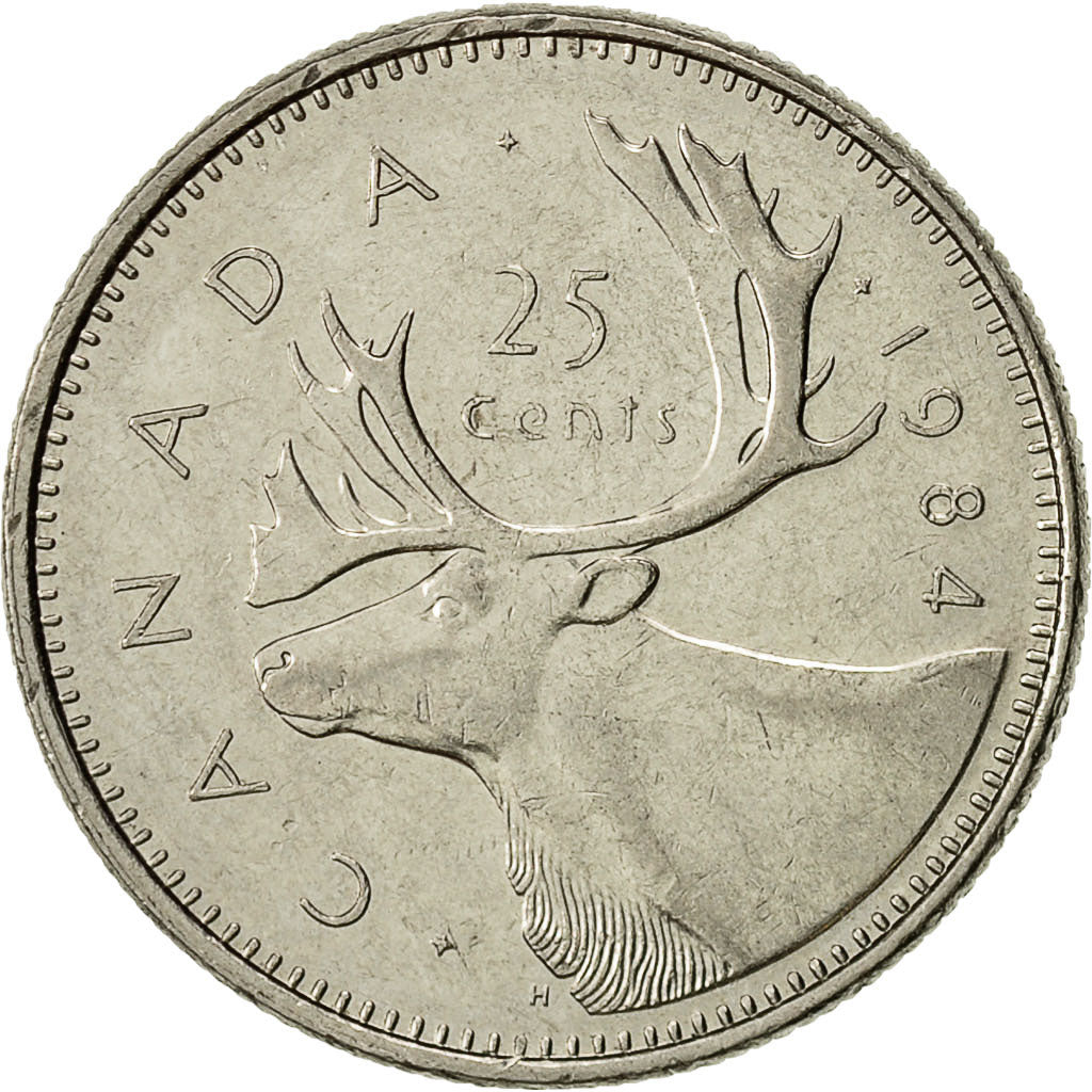 Münze, Kanada, Elizabeth II, 25 Cents, 1984, Royal Canadian Mint, Ottawa, SS