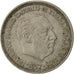 Moneta, Spagna, Caudillo and regent, 5 Pesetas, 1958, BB, Rame-nichel, KM:786