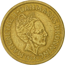 Coin, Denmark, Margrethe II, 10 Kroner, 1994, Copenhagen, EF(40-45)