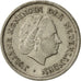 Münze, Niederlande, Juliana, 10 Cents, 1960, SS, Nickel, KM:182