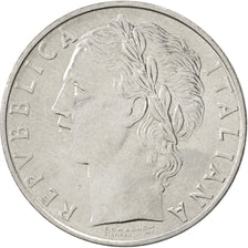 ITALY, 100 Lire, 1968, Rome, KM #96.1, MS(60-62), Stainless Steel, 27.8, 8.04