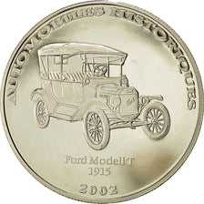Moneda, CONGO, REPÚBLICA DEMOCRÁTICA DEL, 10 Francs, 2002, FDC, Cobre -