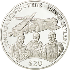 Monnaie, Liberia, 20 Dollars, 2000, FDC, Argent, KM:485