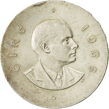 Moneda, REPÚBLICA DE IRLANDA, 10 Shilling, 1966, MBC, Plata, KM:18