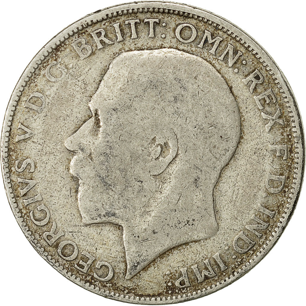 Moneta, Gran Bretagna, George V, Florin, Two Shillings, 1923, MB, Argento