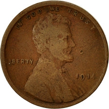 Moneta, Stati Uniti, Lincoln Cent, Cent, 1914, U.S. Mint, Philadelphia, MB