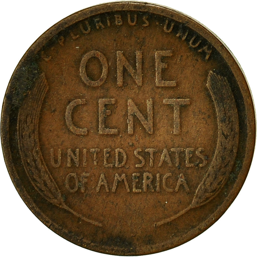 Coin, United States, Lincoln Cent, Cent, 1916, U.S. Mint, Denver, VF(20-25)