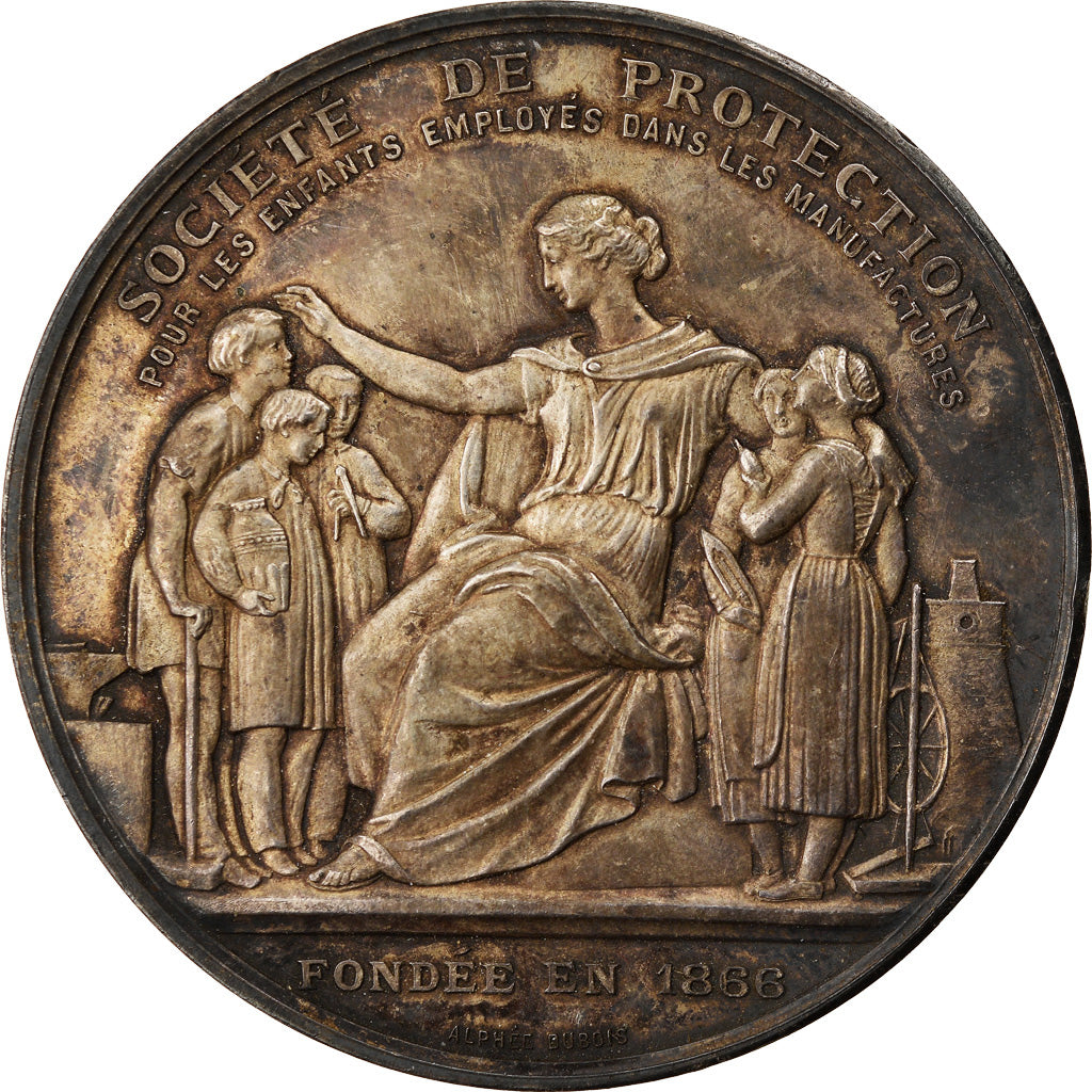 France, Medal, Société de Protection pour les Enfants Employés dans les