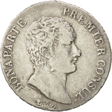 FRANCE, Napoléon I, 1/2 Franc, 1803, Paris, KM #655.1, EF(40-45), Silver, Gadour