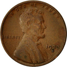 Münze, Vereinigte Staaten, Lincoln Cent, Cent, 1933, U.S. Mint, Denver, S