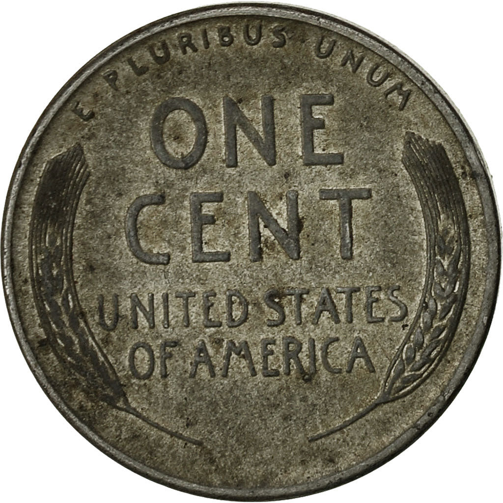 Moneta, Stati Uniti, Lincoln Cent, Cent, 1943, U.S. Mint, Philadelphia, MB