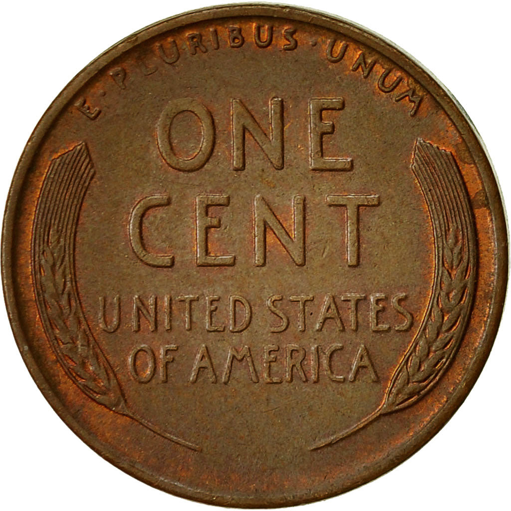 Coin, United States, Lincoln Cent, Cent, 1944, U.S. Mint, Philadelphia