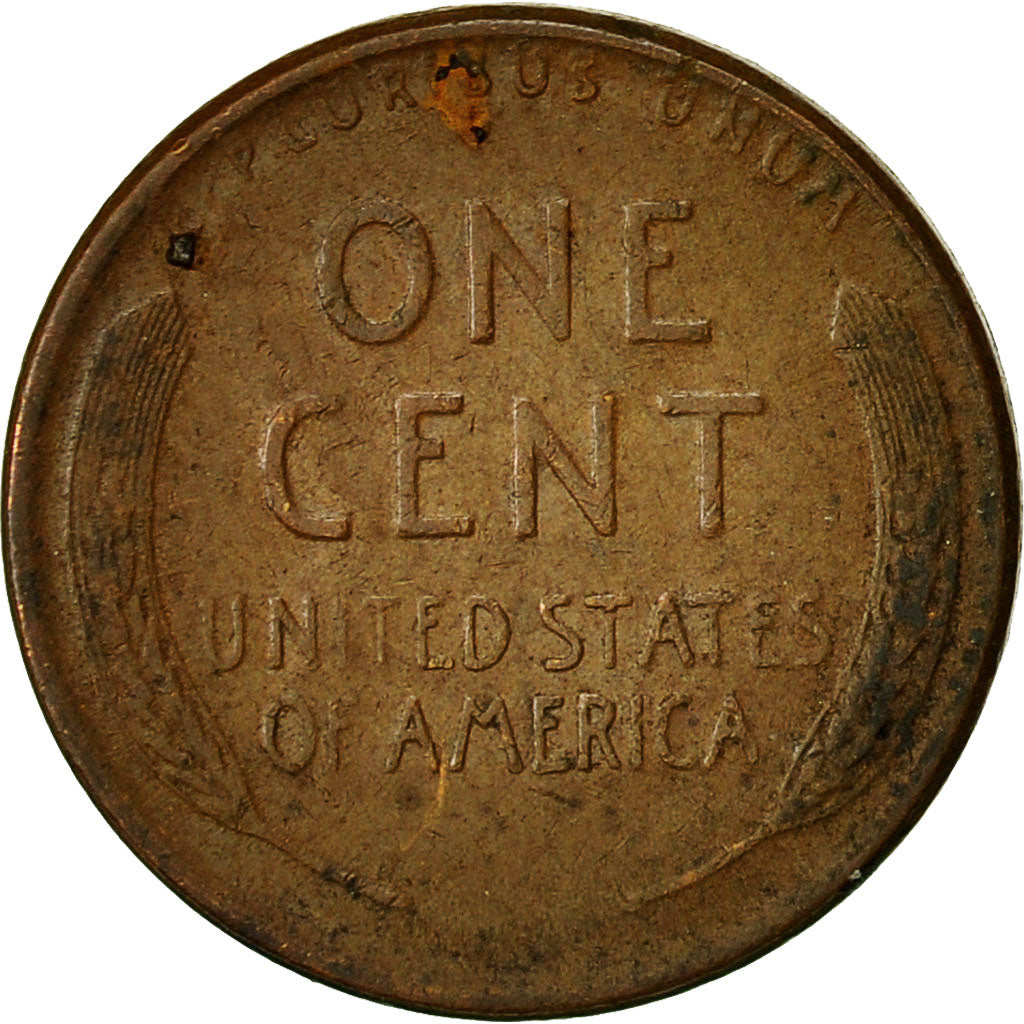 Coin, United States, Lincoln Cent, Cent, 1949, U.S. Mint, Denver, VF(20-25)