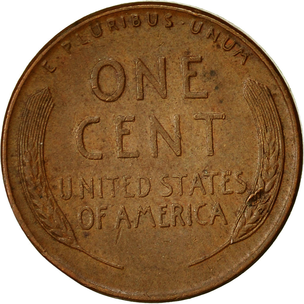 Monnaie, États-Unis, Lincoln Cent, Cent, 1951, U.S. Mint, Denver, TB, Laiton