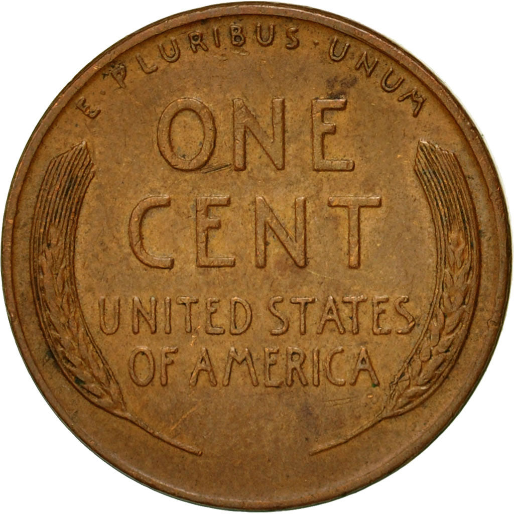 Moneta, Stati Uniti, Lincoln Cent, Cent, 1956, U.S. Mint, Denver, MB+, Ottone