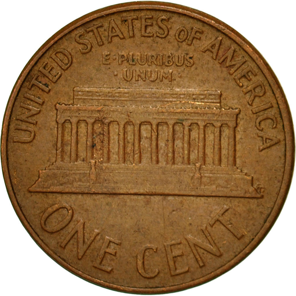 Monnaie, États-Unis, Lincoln Cent, Cent, 1960, U.S. Mint, Denver, TTB, Laiton