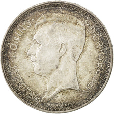 Belgio, 20 Francs, 20 Frank, 1934, BB+, Argento, KM:104.1