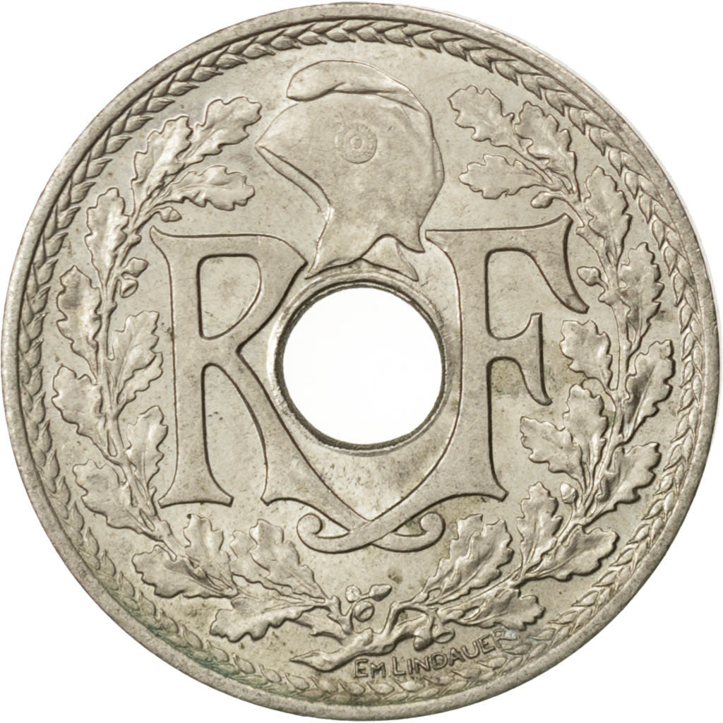 Coin, France, Lindauer, 25 Centimes, 1939, MS(60-62), Nickel-Bronze, KM:867b