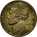 Moneta, Stati Uniti, Jefferson Nickel, 5 Cents, 1943, U.S. Mint, Denver, BB