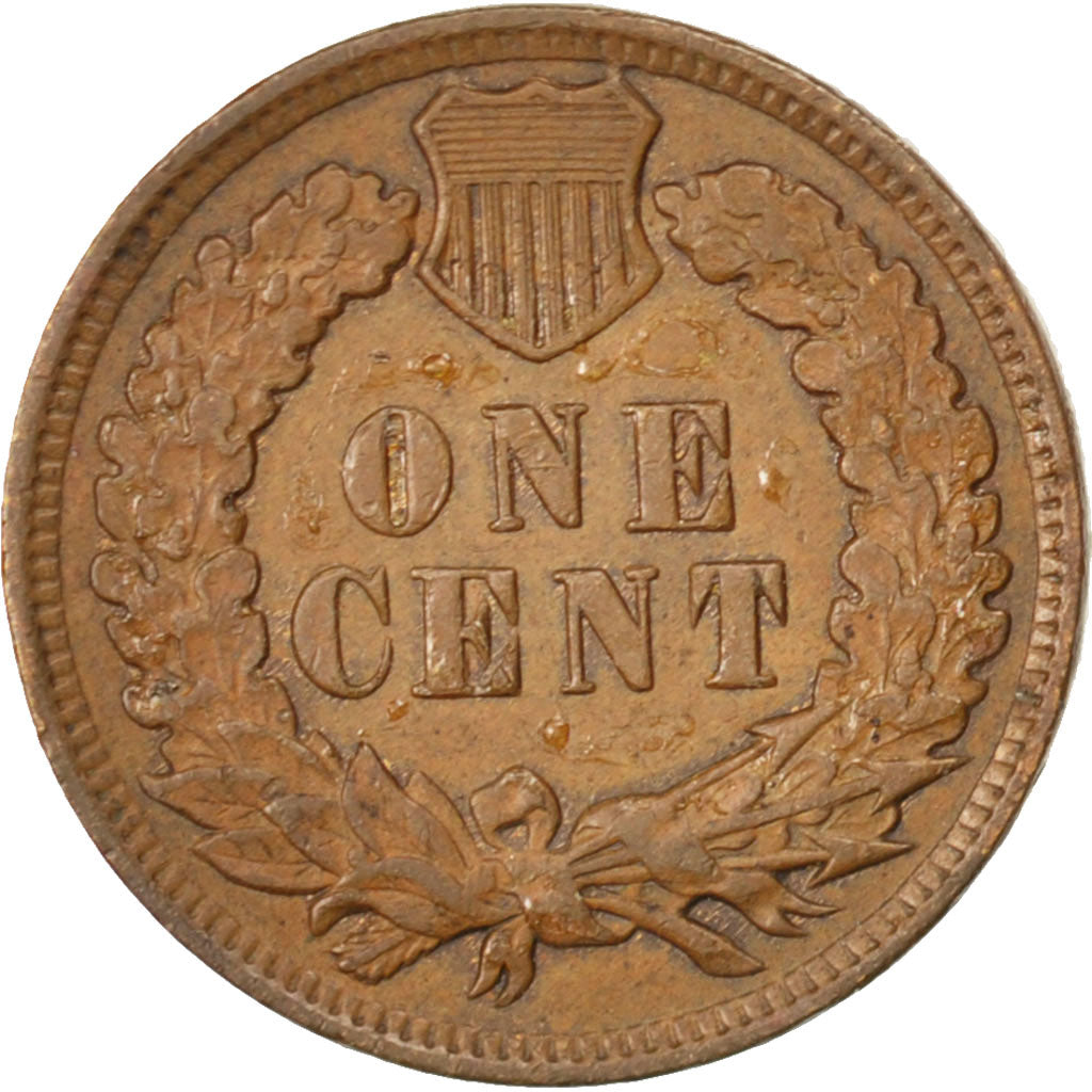 Coin, United States, Indian Head Cent, Cent, 1908, U.S. Mint, Philadelphia