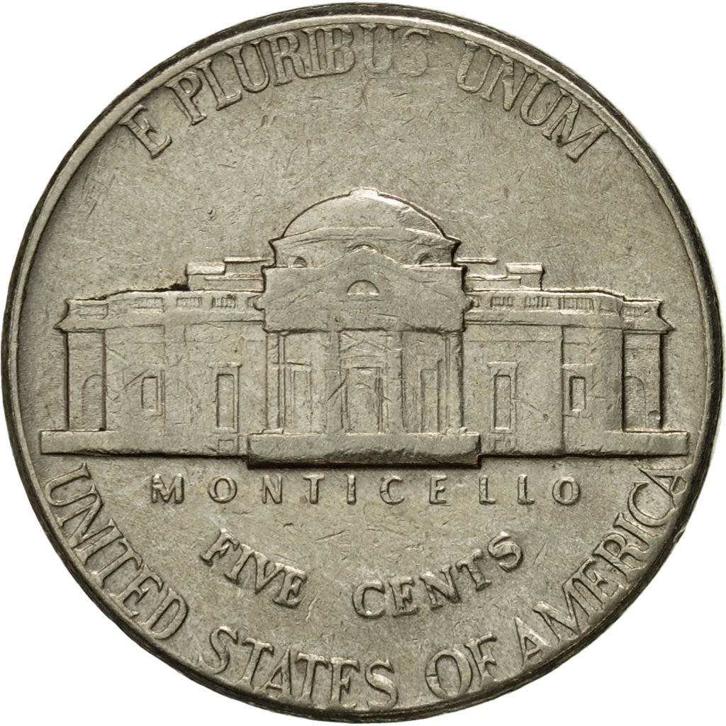 Moneta, Stati Uniti, Jefferson Nickel, 5 Cents, 1971, U.S. Mint, Denver, BB+