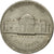 Coin, United States, Jefferson Nickel, 5 Cents, 1972, U.S. Mint, Denver