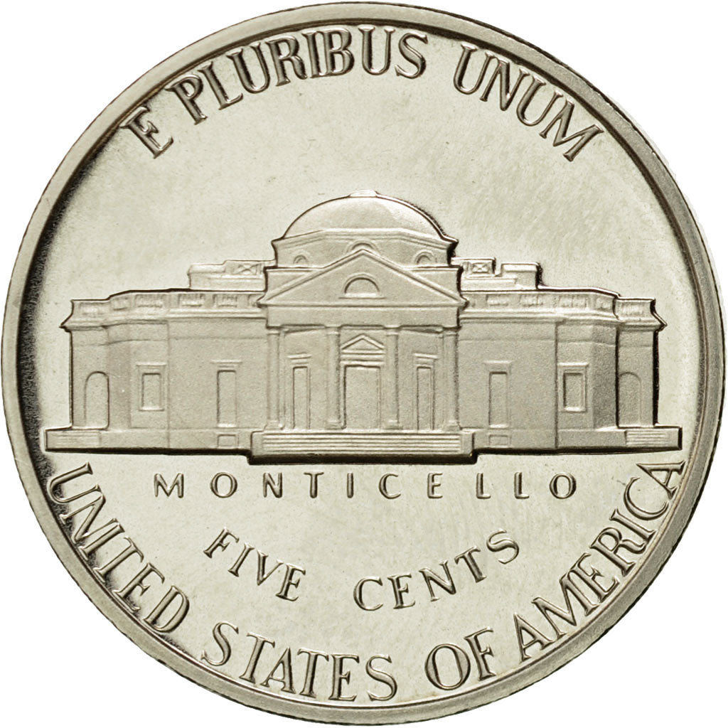 Moneta, Stati Uniti, Jefferson Nickel, 5 Cents, 1978, U.S. Mint, San Francisco