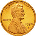 Moneta, Stati Uniti, Lincoln Cent, Cent, 1974, U.S. Mint, San Francisco, SPL