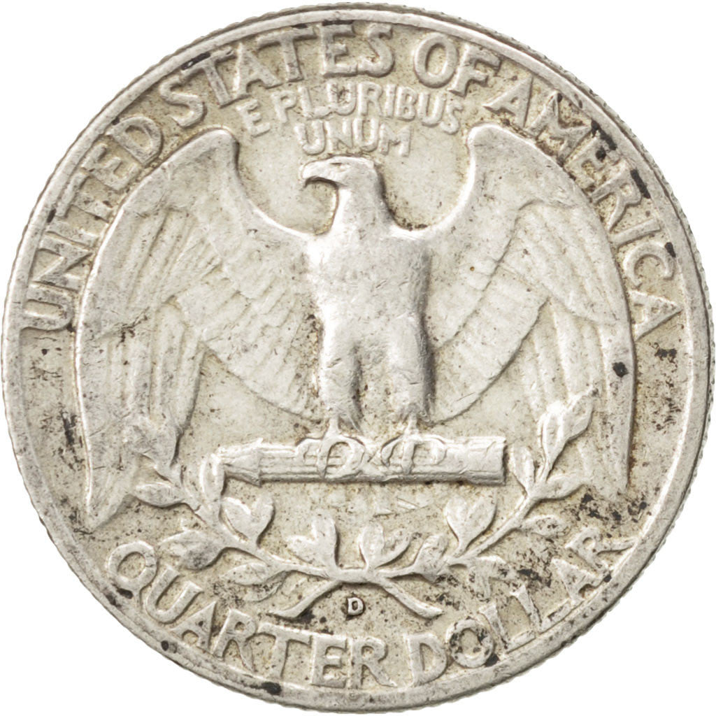 Coin, United States, Washington Quarter, Quarter, 1964, U.S. Mint, Denver