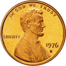 Moneta, Stati Uniti, Lincoln Cent, Cent, 1976, U.S. Mint, San Francisco, SPL-