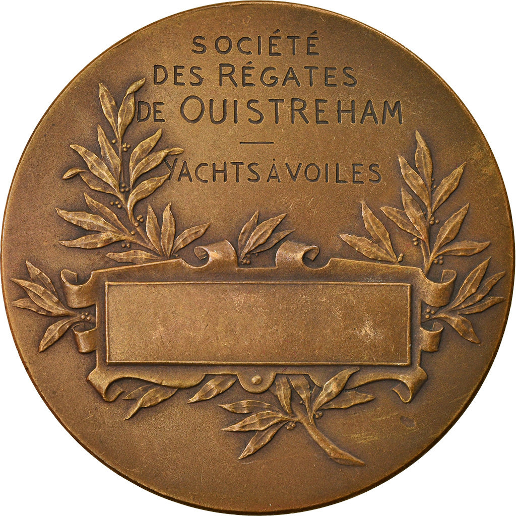 Frankrijk, Medaille, Société des Régates de Ouistreham, Yachts à Voile